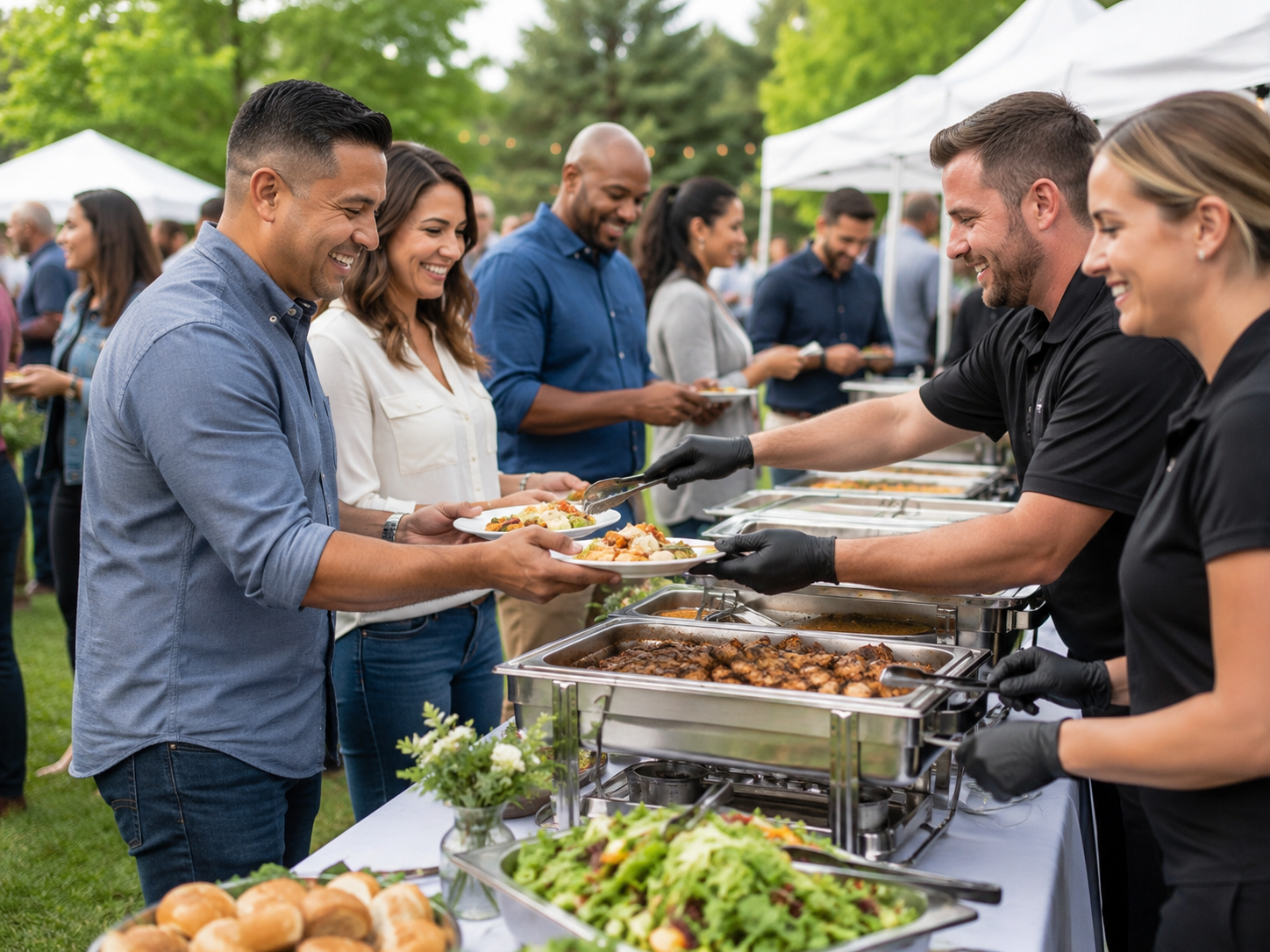 Branded company appreciation event